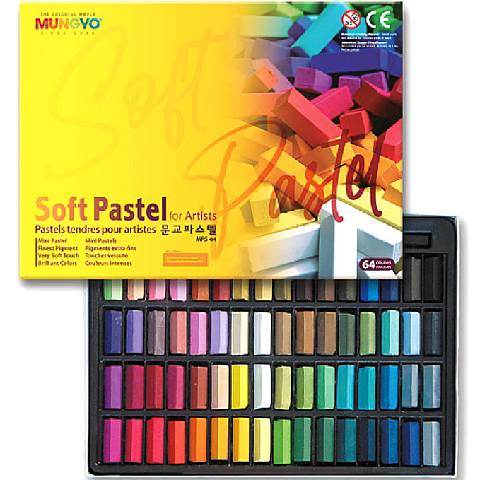 [Mungyo] Soft Square Pastel MPS 1SET(64Colors)