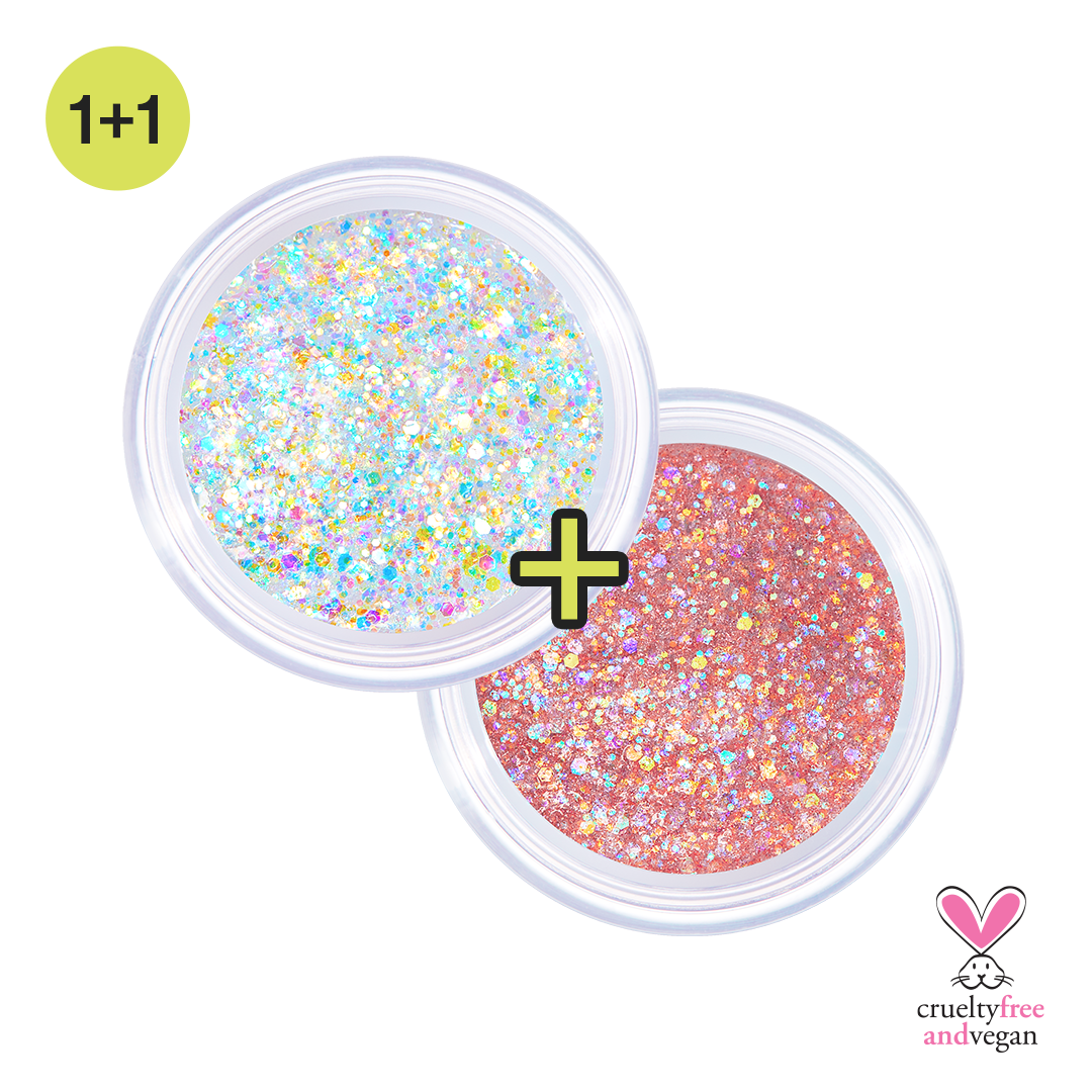 [Unleashia] [1+1] Get Loose Glitter Mini Gel 4g