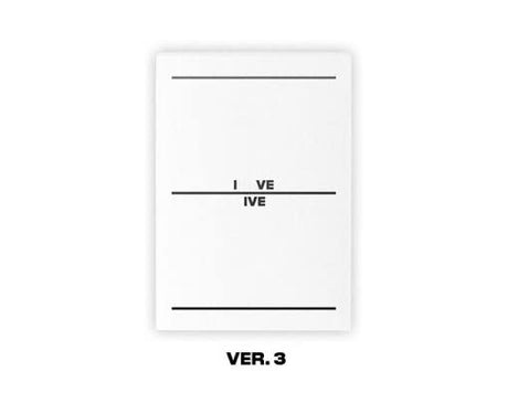 [IVE] THE 1st EP I’VE IVE Ver. Album(PRE-ORDER BENEFITS not included) 1SET(Sleeve Cover(171x232mm) 1ea + Photo Book Set(68p & 60p : 2ea 1set) + Cd-R 1ea + Photocard 55x 1ea + Sticker(120 × 160mm) 1ea)