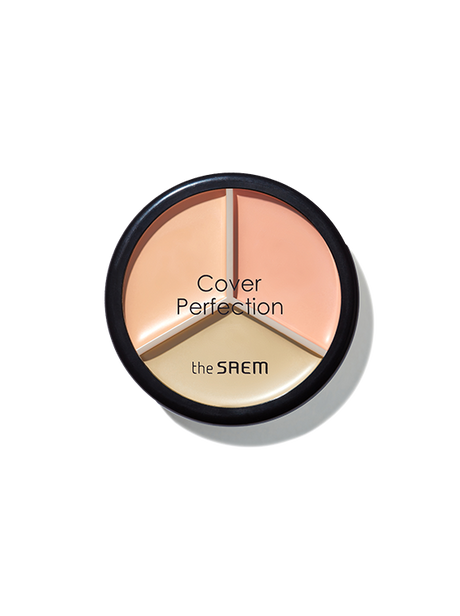 [The Saem] Cover Perfection Triple Pot Concealer 4.5g*3 :: K-Beauty / Korea Cosmetics