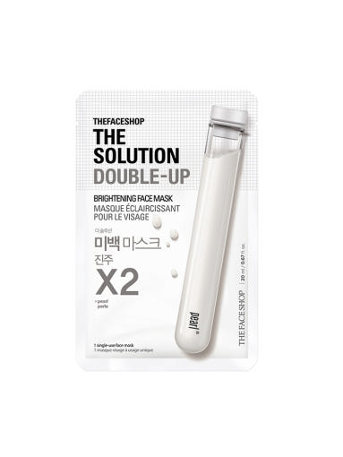 [The Face Shop] [2+2] The Solution Mask Sheet 20g