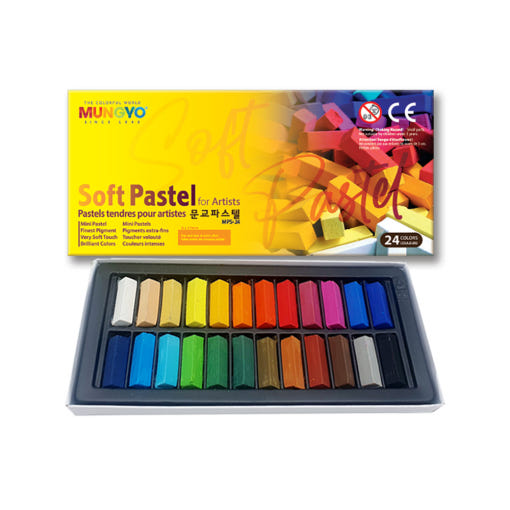 [Mungyo] Soft Square Pastel MPS 1SET(24Colors)