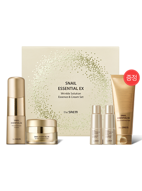 Snail Essential EX Wrinkle Solution Essence & Cream Special Set