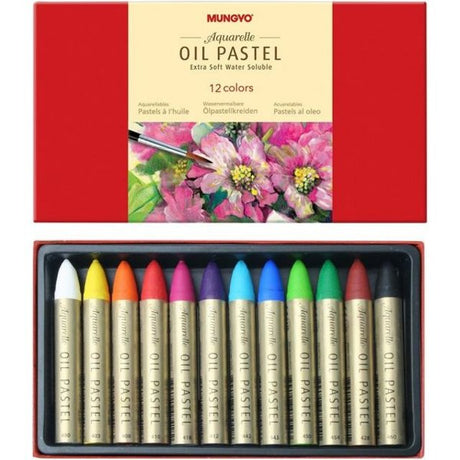 [Mungyo] Watercolor Oil Pastel MAO 1SET(12Colors)