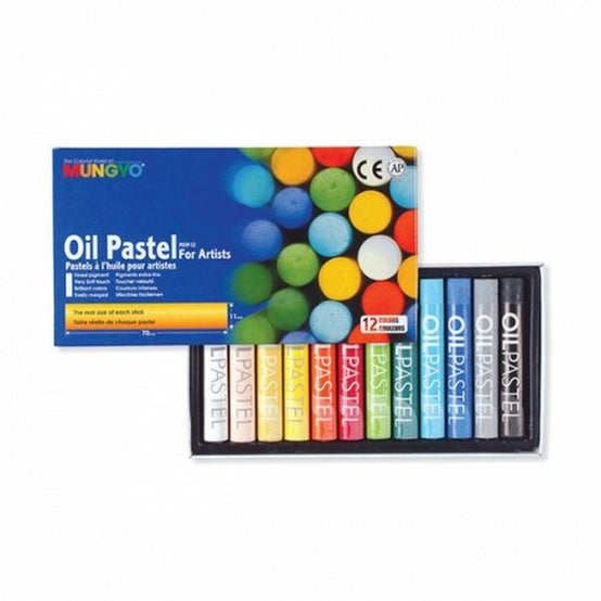 [Mungyo] Oil Pastel MOP 1SET(12Colors)