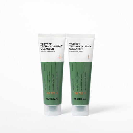 [Mediheal] [1+1] Tea Tree Trouble Soothing Cleanser 120ml+120ml