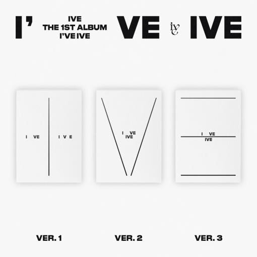 [IVE] THE 1st EP I’VE IVE Ver. Album(PRE-ORDER BENEFITS not included) 1SET(Sleeve Cover(171x232mm) 1ea + Photo Book Set(68p & 60p : 2ea 1set) + Cd-R 1ea + Photocard 55x 1ea + Sticker(120 × 160mm) 1ea)