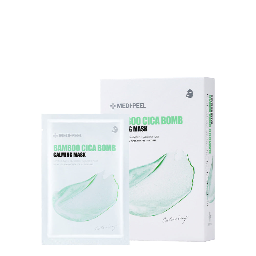 [MediPeel] Bamboo Cica Bomb Calming Mask 1EA (25ml*10ea)