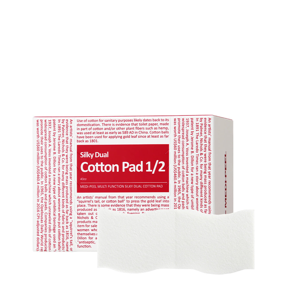 [MediPeel] Silky Cotton Dual Cotton Pad 1EA(40sheets)