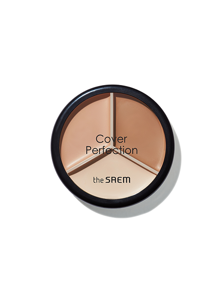 [The Saem] Cover Perfection Triple Pot Concealer 4.5g*3 :: K-Beauty / Korea Cosmetics