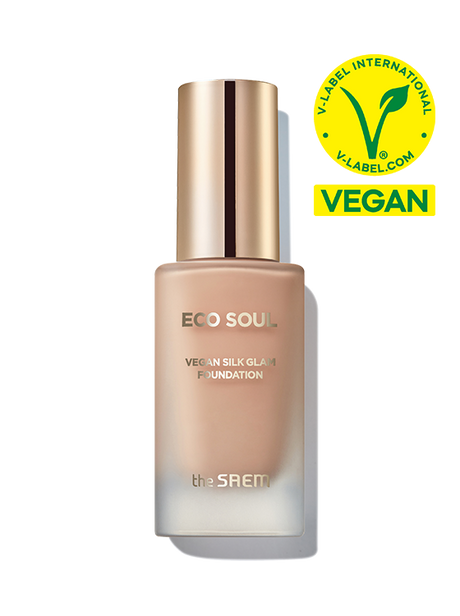 [The Saem] Eco Soul Vegan Silk Glam Foundation 30ml :: K-Beauty / Korea Cosmetics