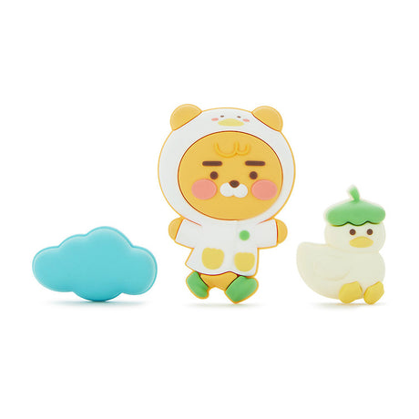 [Kakao Friends] The Rainy Garden Silicone Charm Set 1SET(3pcs)